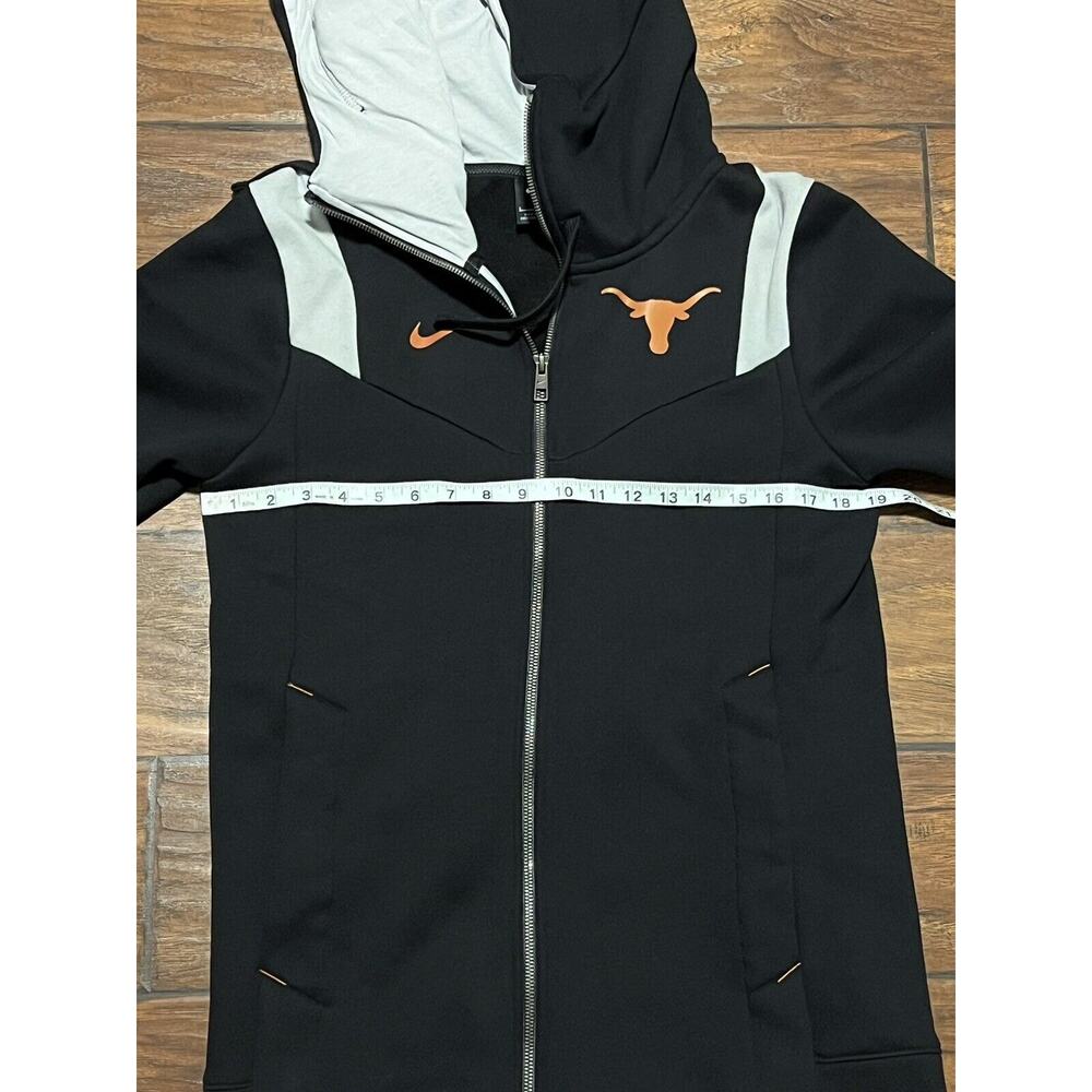 Nike UT Texas Longhorns Sz S Sideline Showout Short Sleeve Full-Zip Hoodie - Picture 15 of 16